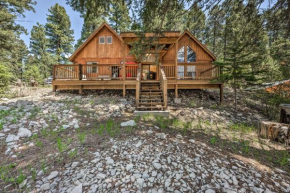 Peaceful and Private Cloudcroft Cabin with Deck